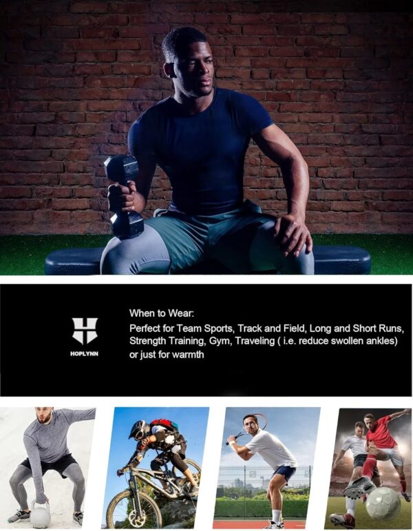 4/5 Pack Workout Compression Shirts Men Long/Short Sleeve Rash Guard Athletic Undershirt Gear T Shirt for Sports