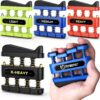 FitBeast Finger Strengthener, Finger Exerciser, Hand Exerciser for Improve Dexterity and Strength in Fingers, Hands, Forearms–Grip Strength Trainer for Musicians, Climbers