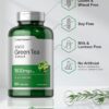 Horbäach EGCG Green Tea Extract Pills | 180 Capsules | Max Potency | Non-GMO & Gluten Free Supplement