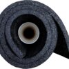 RevTime Ultra Thick GYM Weights Mat, 39.5"x39.5" (1mx1m) 1/2" Thick Anti-Vibration Mat for Home Gym, Indoor Outdoor Fitness Mat, Heavy Duty Exercise Mat, Black