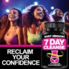 7 Day Cleanse Program | Colon Detox with Natural Laxative for Constipation & Bloating | Extra-Strength Senna Leaf Supplements | Strong for Some People.