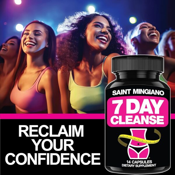 7 Day Cleanse Program | Colon Detox with Natural Laxative for Constipation & Bloating | Extra-Strength Senna Leaf Supplements | Strong for Some People.