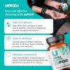 UMZU zuPOO Natural Colon Cleanse, Constipation Relief & Detox Supplement for Women & Men, Cascara Sagrada, Magnesium, Milk Thistle, Apple Cider Vinegar (15 Day Supply | 30 Capsules)