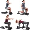 LifePro GluteBlast Hip Thrust Machine - Premium Squat and Glute Workout Equipment for Home Gym with Resistance Bands - Multipurpose Glute Bench for Glutes, HIPS, and Thighs