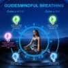 Mindfulness Gifts,Guided Visual Meditation Breathing Tool, Stress Relief Gifts for Women & Night Light for Anxiety Relief,Sleep Aid Device,Self Care Relaxation Gifts for Women Men Kids