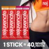 Rejuvenate Muscle Building Drink Sticks – Patented EAAs, 1 Stick = 40g Whey Protein Isolate, 11x Better Than Whey Protein, GLP-1 + Bariatric Approved*, Packaging May Vary, Citrus Blast, 14 Count