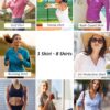 Women's Golf Polo Long Sleeve Workout Tops V Neck UPF 50+ Sun Protection Quick Dry Lightweight Active Tennis Shirts
