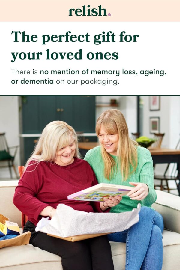 Relish Dementia Puzzles for Adults, 13 Piece Blooming Lovely Jigsaw Puzzle, Alzheimerís Products and Activities
