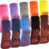SkiBeaut 10 Pairs Anti Skid Women Socks Non Slip Yoga Grips Socks Gripper Pilates Ballet Barre Slipper Sticky Socks