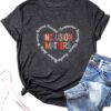 Inclusion Matters Shirt Women Mental Health T-Shirt Special Education Teacher Tee Tops Cute Therapist Shirts