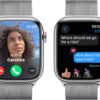 Apple Watch Series 9 (GPS + LTE) 45MM Stainless Steel Case Silver Milanese Loop (Renewed)