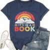 Banned Books Shirts for Women Reading Tshirts Gifts for Teacher Bookworm Readers Librarian Bibliophile Tee Tops S-XXL