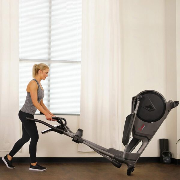 81yfJVBV6hL._AC_SL1500_.jpg Sunny Health & Fitness Programmable 16 Electro-Magnetic Elliptical Cross Trainer Exercise Machine, Full-Body Cardio Equipment w/ 24 Pre-Built Workouts, 330LB Capacity,Optional Free SunnyFit App Link