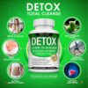 Detox Cleanse Liver Support & Repair Formula - Liver Cleanser Natural 5 Day Detox, Support Digestion System, Flush Toxins & Urinary Tract, Milk Thistle Extract 25+ Herbs, 60 Capsules, Toplux Nutrition