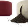 Meditation Cushion | WHEEL Zafu Meditation Cushion with Removable Washable Cover | Certified Organic Cotton Meditation Cushions | Buckwheat Hulls Cushion Meditation Pillow