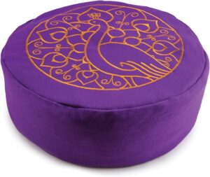 Yoga Meditation Buckwheat Bolster Pillow Cushion