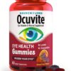 Ocuvite Vitamin & Mineral Supplement for Eye Health Adult Gummies, Contains Lutein & Zeaxanthin, Mixed fruit, 60 Count