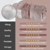 Intelligent Design Edelia Foldable Poly Chenille Light Weight Lounge Floor Pillow Cushion Tufted Seat for Meditation, Game Playing, Yoga, Reading with Travel Wrap, 27"W x 74"L, Blush