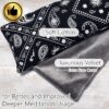 Lavender Eye Mask for Sleeping - Weighted Eye Pillow Heated for Headache, Sinus, Dry Eyes Relief, Moist Heat Eye Compress for Yoga, Meditation - Relaxation Gifts for Women