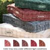 Floor Pillow for Adults, Meditation Cushion for Sitting or Yoga, Classroom Seating for Kids with Velcro Fastener, Pizza Cushion 20"*20"