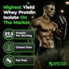 Species Nutrition Isolyze Whey Protein Powder, 100% Whey Isolate Protein, Whey Protein for Muscle Building, 27.5g Protein Per Scoop, No Sugar & Low Fat Protein (Cinnamon Donut, 44 Servings)