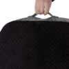 Kolbs Extra Large Seat Cushion | Stylish Plush Velvet Cover | X-Large Memory Foam for Office Chair, Floor Pillow | Cushion Back Pain Coccyx Pain Relief | Carry Handle (Extra Large)