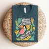Love in Faith | Blessed Assurance Tropical | Christian T-Shirts for Women | Faith-Based Apparel | Christian Gifts