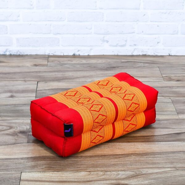 Leewadee Yoga Block – Floor Cushion for Yoga Practice, Meditation Seat Cushion for Workouts Filled with Kapok