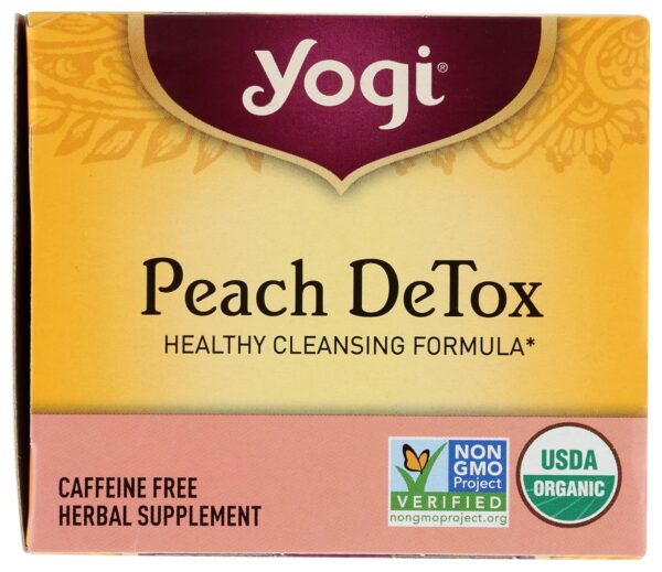 Yogi Tea, Peach DeTox, 16 Count