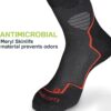 Rollerblade High Performance Women's Socks, Inline Skating, Multi Sport, Dark Grey and Pink