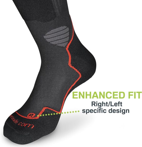 Rollerblade High Performance Women's Socks, Inline Skating, Multi Sport, Dark Grey and Pink