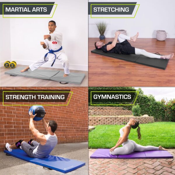 ProsourceFit Tri-Fold Folding Thick Exercise Mat