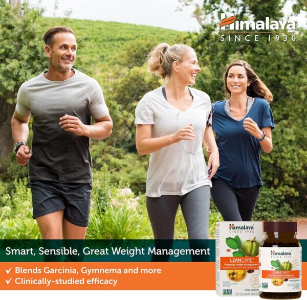 Himalaya LeanCare with Garcinia Cambogia for Weight Management, 600 mg, 1 Month Supply, 120 Caplets