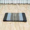 Leewadee Meditation Cushion Set – 1 Small Zafu Yoga Pillow and 1 Small Roll-Up Zabuton Mat Filled with Kapok