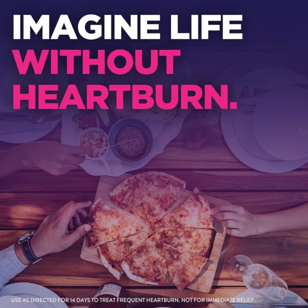 GoodSense Omeprazole Delayed Release Tablets 20 mg, Stomach Acid Reducer for Frequent Heartburn Treatment, 42 Count