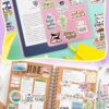 300 Pcs Motivational Stickers for Adults, Inspirational Water Bottle Stickers, Scrapbook Supplies Positive Affirmation Stickers, Mental Health Vision Board Laptop Vinyl Stickers for Kids