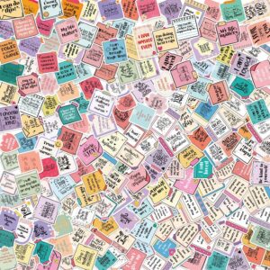 200PCS Inspirational Stickers, Motivational Reminder Stickers, Mental Health Stickers for Adult, Positive Stickers for Scrapbook Journaling Vision Board,Scrapbook Supplies