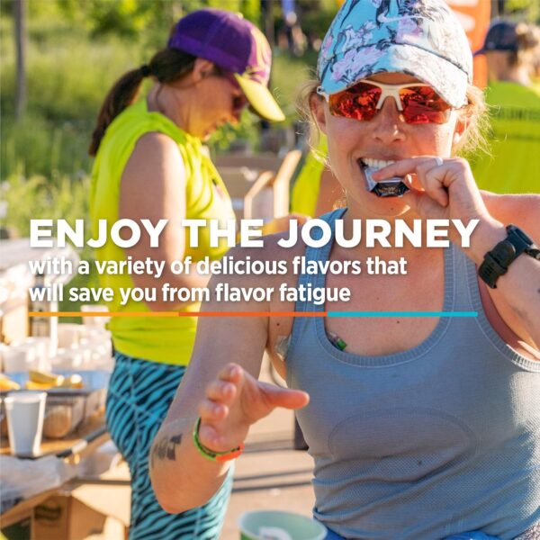 91LUdYnYwL._SL1500_.jpg GU Energy Original Sports Nutrition Energy Gel, Vegan, Gluten-Free, Kosher, and Dairy-Free On-the-Go Energy for Any Workout, 24-Count, Assorted Flavors