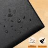 Foldable Treadmill Mat, Exercise Bike Mats for Home Gym Workout, Waterproof Non-Slip Exercise Equipment Mat Floor Protector for Indoor Cycles, Rowing Machine, Elliptical