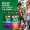 GoGo squeeZ Active Fruit Blend with Electrolytes | 18-Count Variety Pack | Blueberry Strawberry Lemon & Strawberry Pineapple Orange | Made with Real Fruit and Antioxidants Vitamin A, Vitamin E, & Vitamin C​