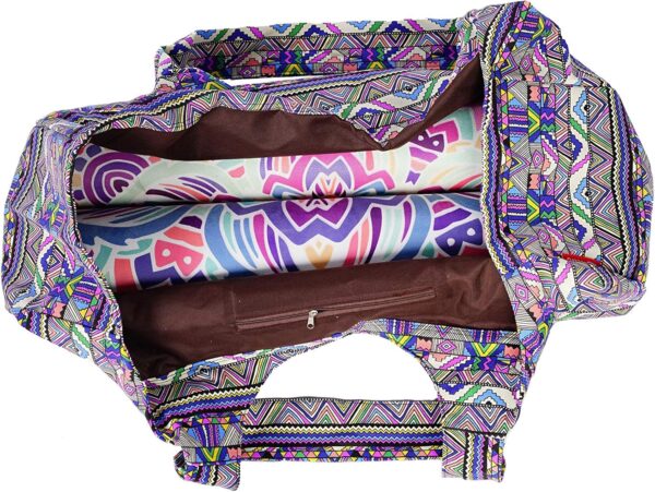 Aozora Yoga Mat Bag Large Yoga Mat Tote Sling Carrier with Pockets Fits Mats with Multi-Functional Storage Pockets Light and Durable