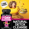 7 Day Cleanse Program | Colon Detox with Natural Laxative for Constipation & Bloating | Extra-Strength Senna Leaf Supplements | Strong for Some People.
