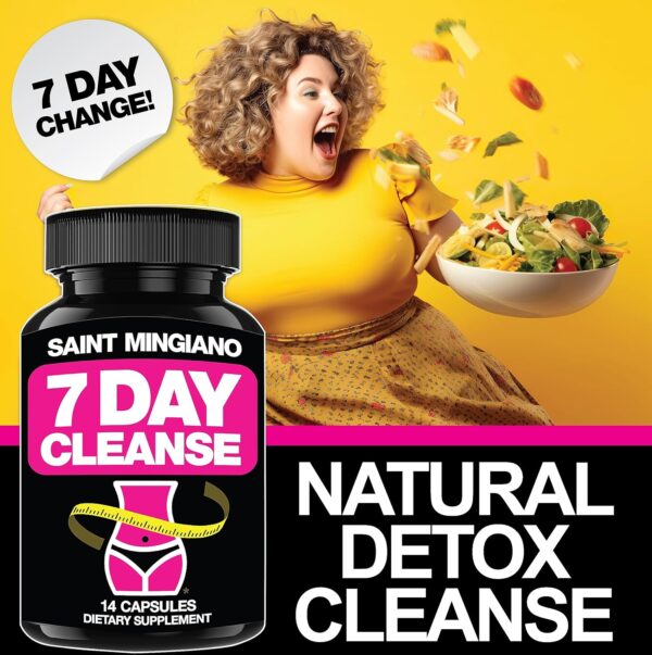 7 Day Cleanse Program | Colon Detox with Natural Laxative for Constipation & Bloating | Extra-Strength Senna Leaf Supplements | Strong for Some People.
