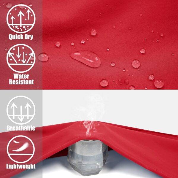 MAGCOMSEN Mens Hiking Pants Quick Dry Lightweight Water Resistant Outdoor Pants with 3 Zipper Pockets