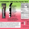 BODYARMOR Flash IV Electrolyte Packets, Strawberry Kiwi - Zero Sugar Drink Mix, Single Serve Packs, Coconut Water Powder (6 Count)
