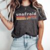 Love in Faith | Unafraid Short Sleeve | Christian T-Shirts for Women | Faith-Based Apparel | Christian Gifts