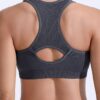FITTIN Racerback Sports Bras for Women - Padded Seamless Support Bra for Yoga Gym Workout Fitness