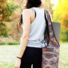 Ewedoos Yoga Mat Bag Yoga Bags with Large Size Pocket and Zipper Pocket, Fit Most Size Mats