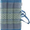 Foldable Cushion - Organic Kapok Filling, use Folded and Unfolded for Meditation, Soft Yoga Prop, Portable Cushion