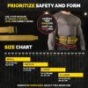 5mm Premium Weight Lifting Belt - 100% Genuine Leather Weightlifting Belt - Comfortable Squat Belt, Deadlift Belt or Powerlifting Belt - Workout Belt for Strength Training - Gym Belt for Men and Women